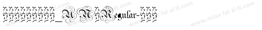 方正老黑超大字符集_UN Regular字体转换